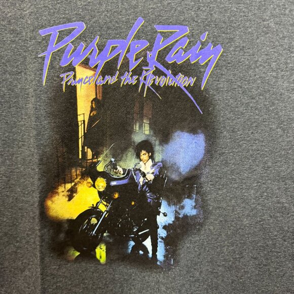 Prince the Revolution Purple Rain Album Funk Rock Band Tee M - Picture 2 of 4